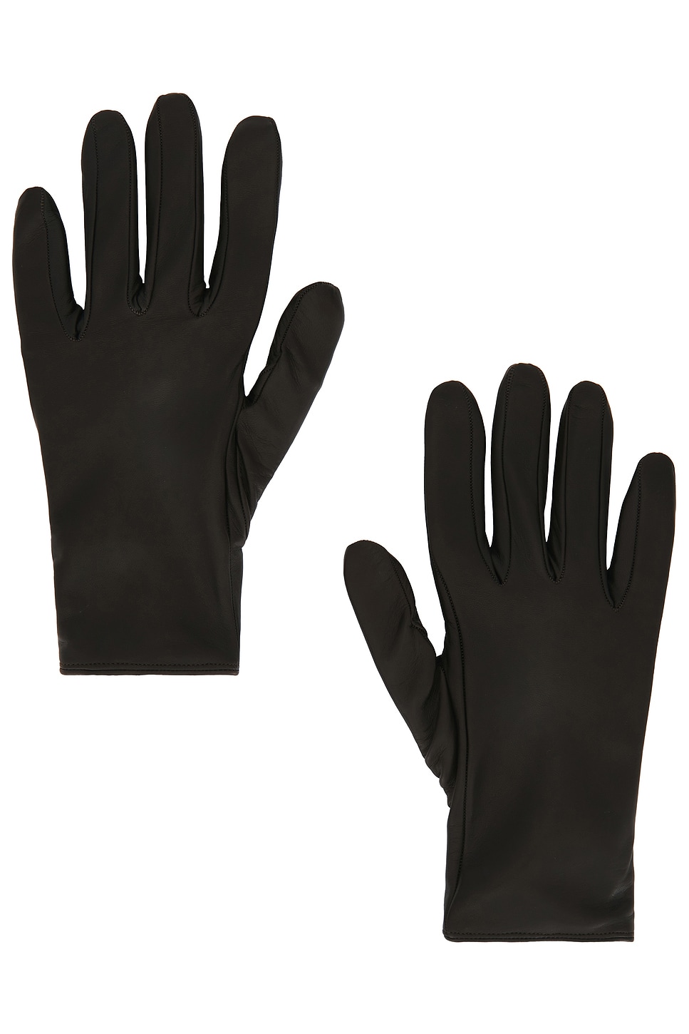 Nour Hammour Short Gloves In Brown