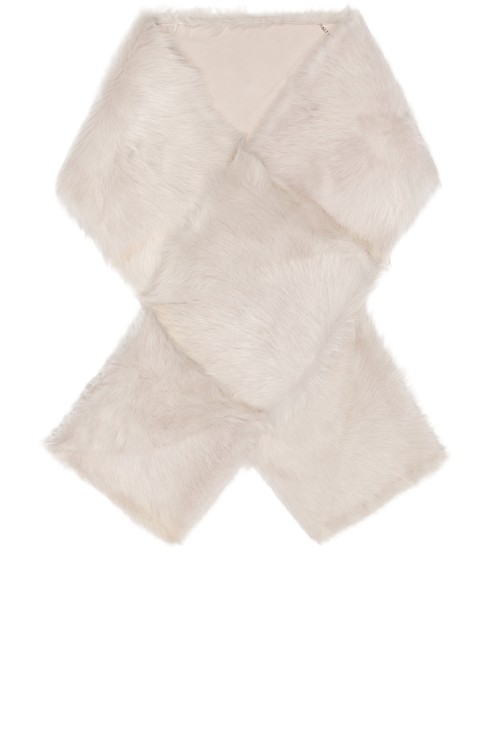 NOUR HAMMOUR Decadent Shearling Scarf