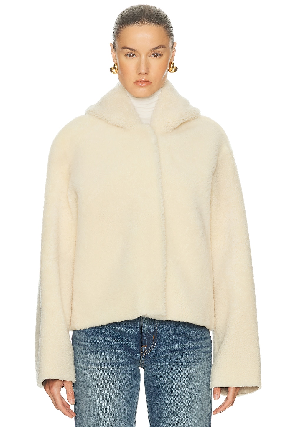 Nour Hammour Cooper Jacket In Neutral