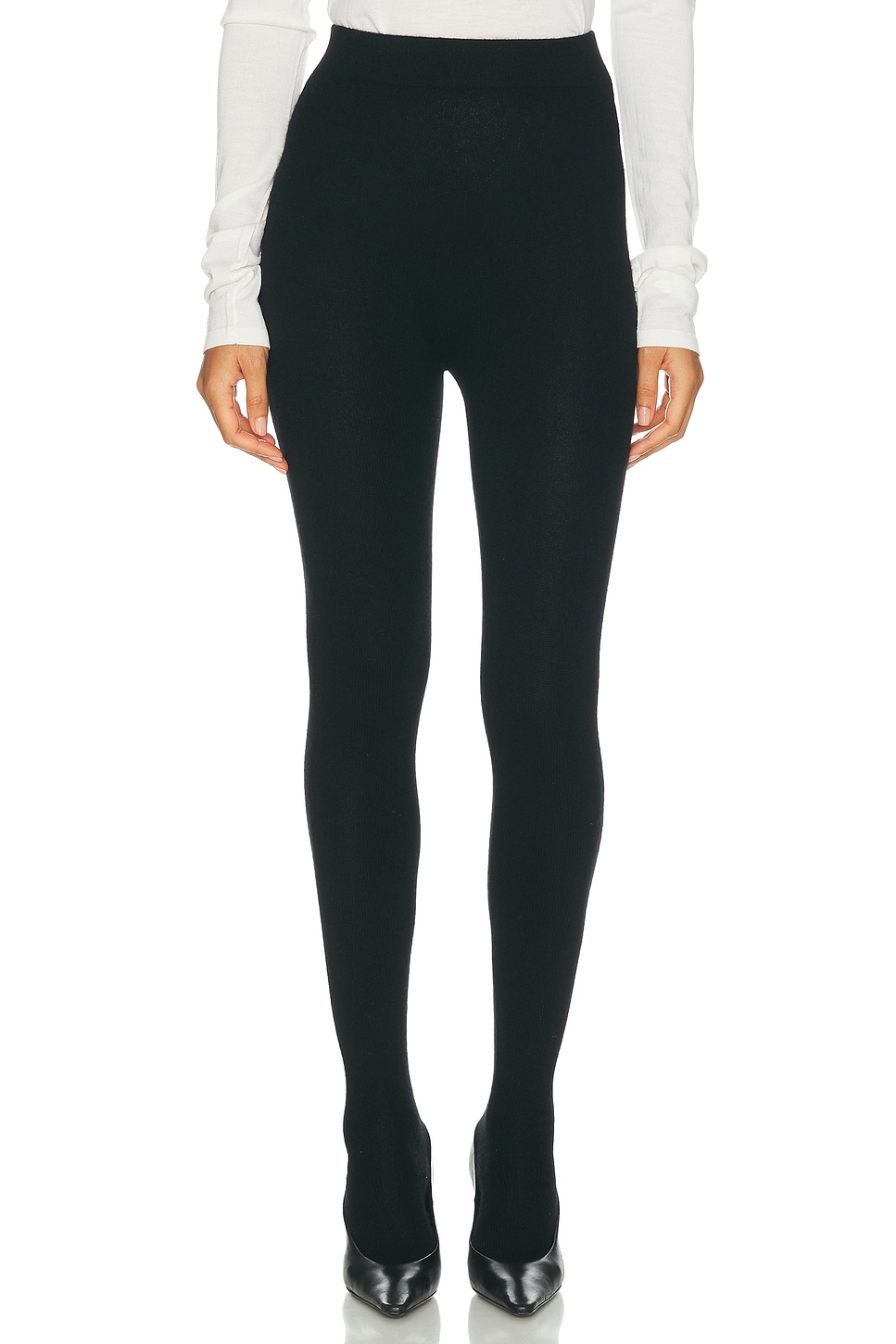 Nour Hammour Whit Cashmere Tights