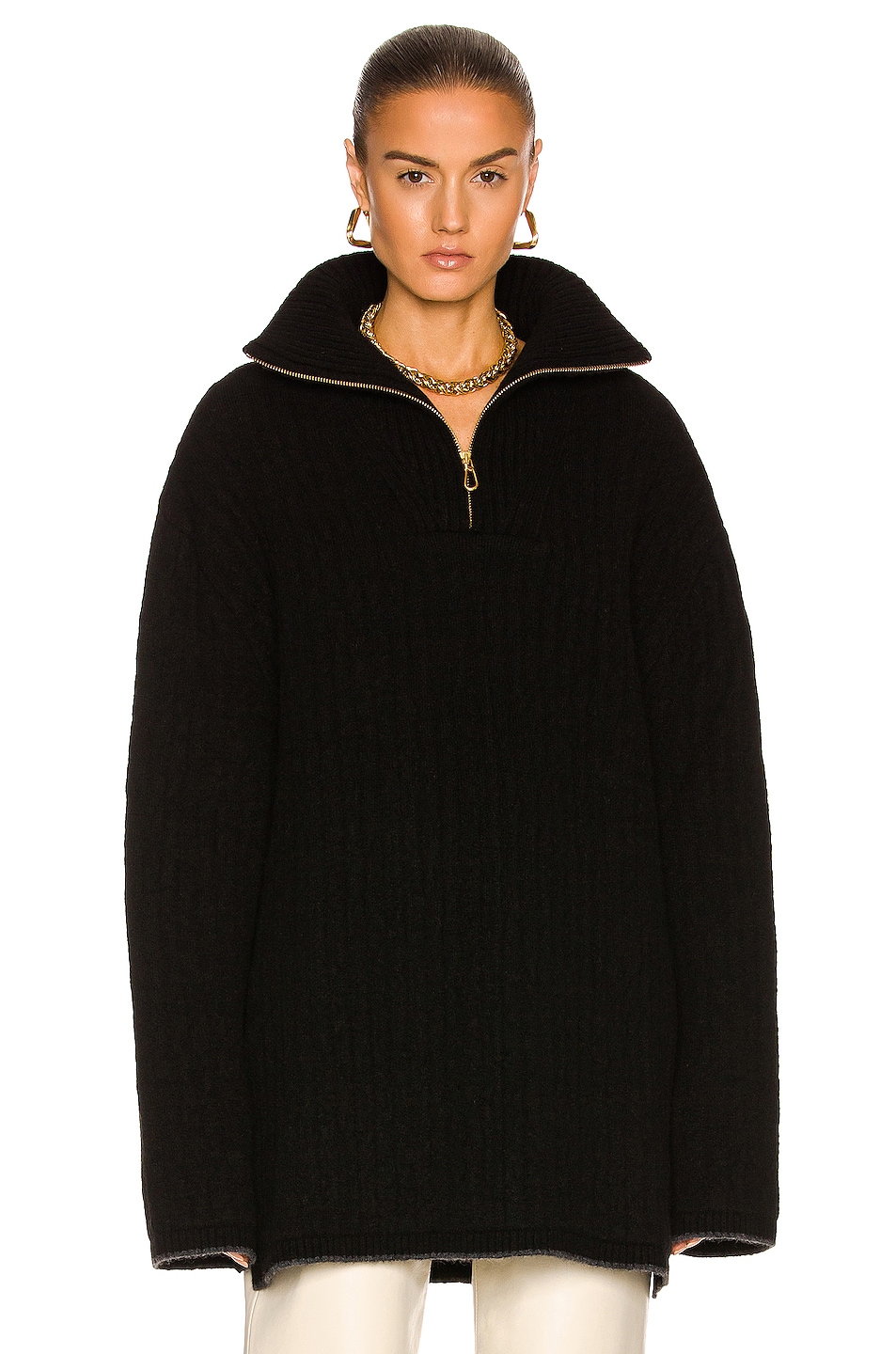 Image 1 of Nanushka Zitah Sweater in Black