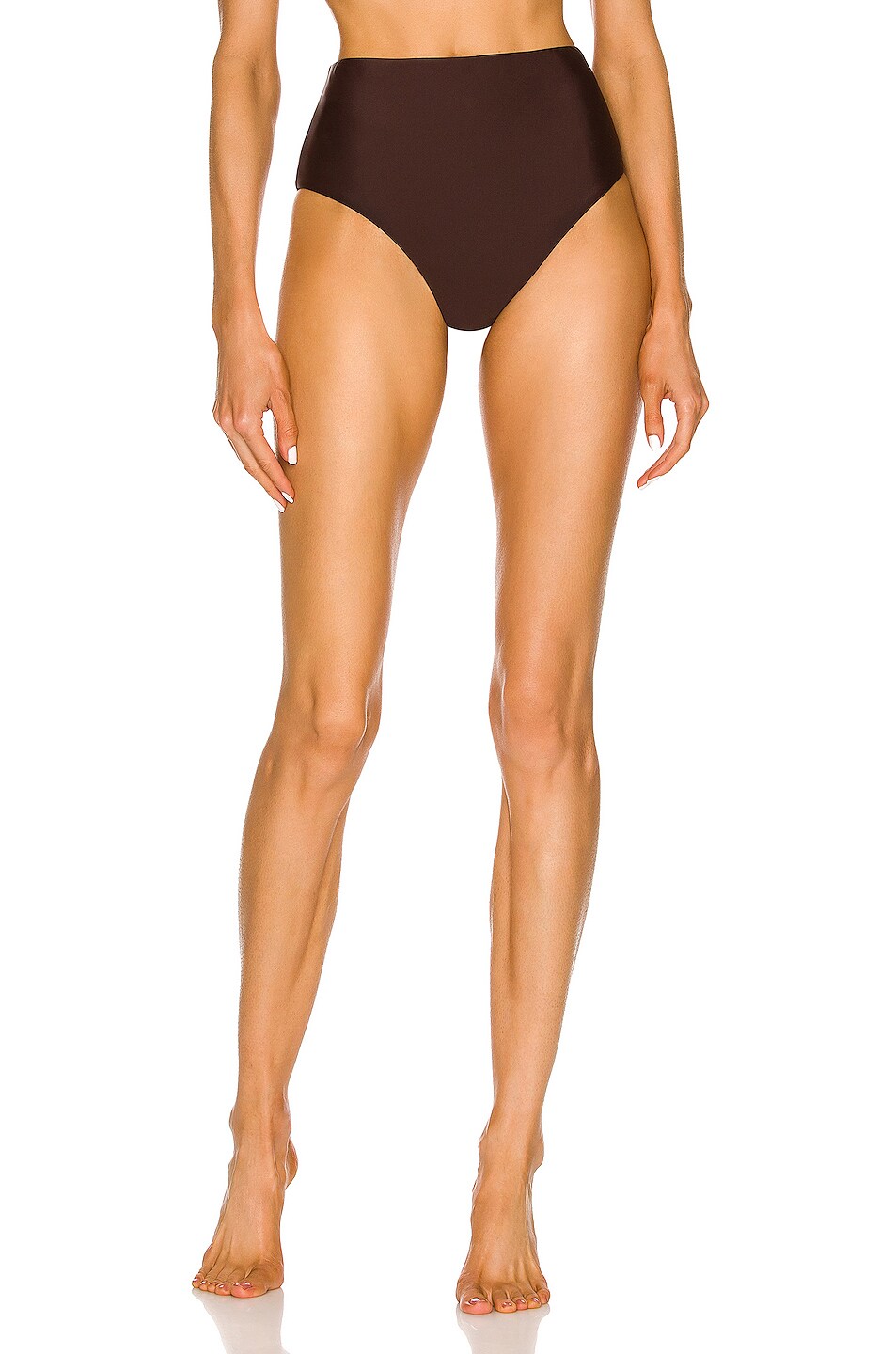 Image 1 of Nanushka Bente Bikini Bottom in Brown