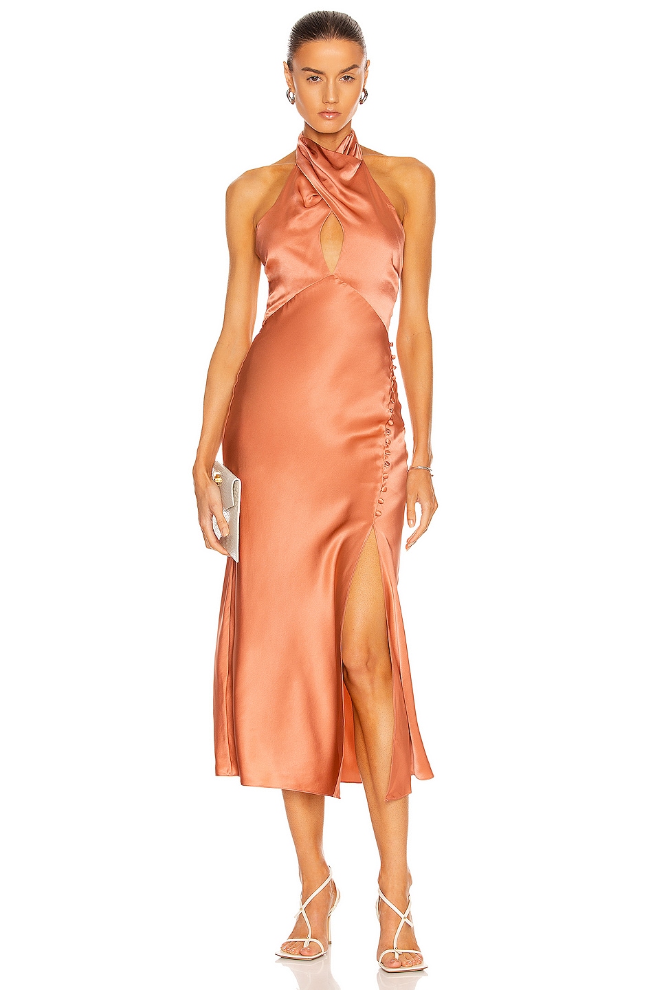 Image 1 of NICHOLAS Aline Dress in Bellini