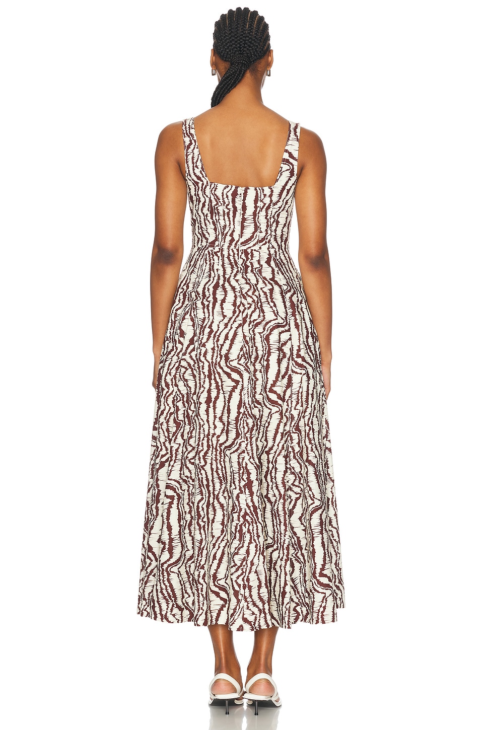 Anya Sleeveless Maxi Dress With Panels