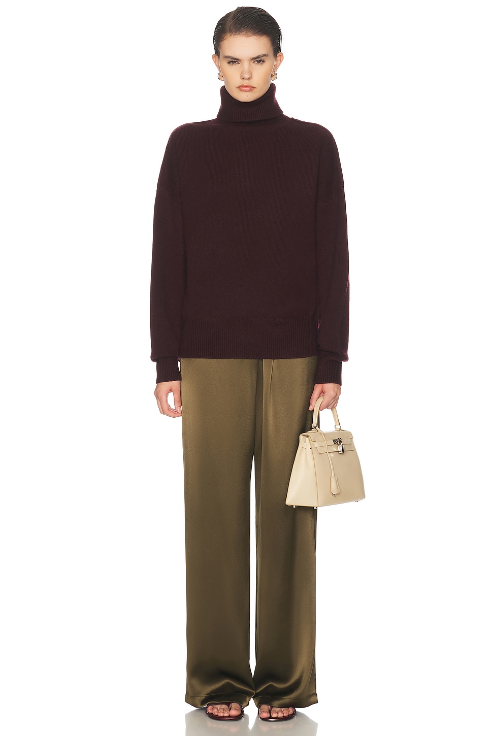 NICHOLAS Esme Lambswool Rollneck Sweater