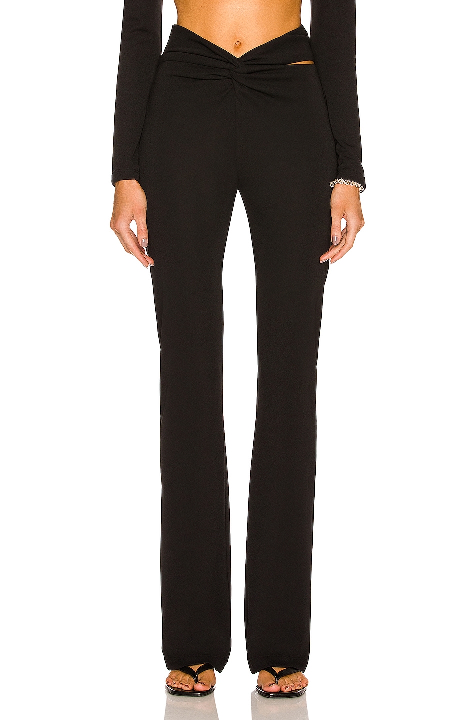 Image 1 of NICHOLAS Kendall Flared Pant in Black