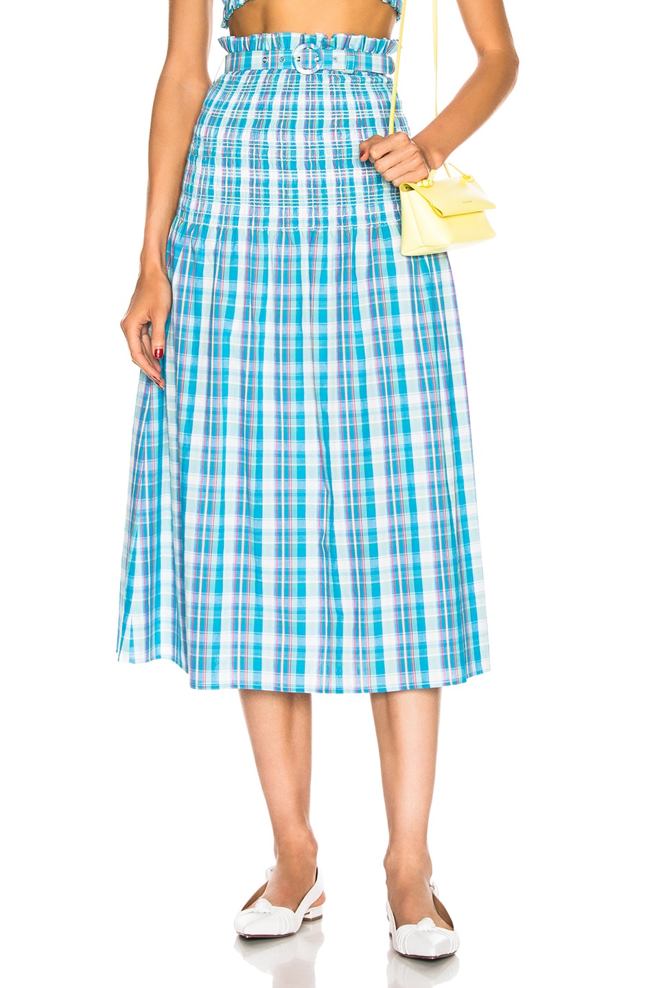 Nicholas Skirts Smocked Skirt