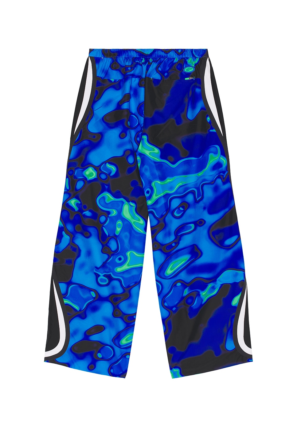 Image 2 of Nike Repel Track Pant in Hyper Royal, White, & Green Shock