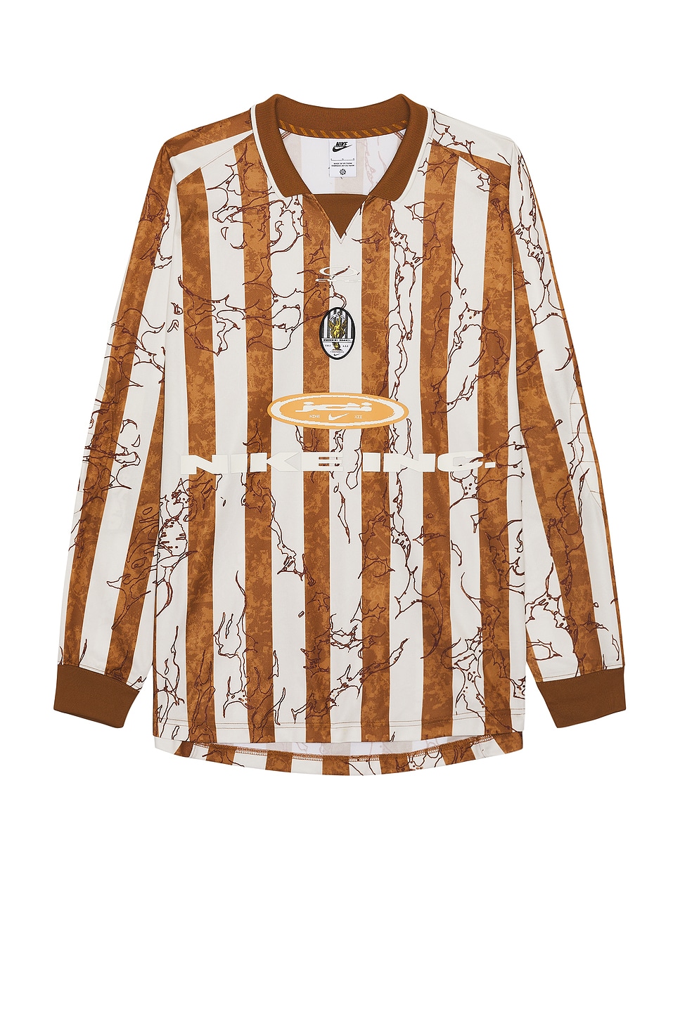 Image 1 of Nike M Nike Air Victory Long Sleeve Jersey in Light British Tan, Phantom, & Copper Moon