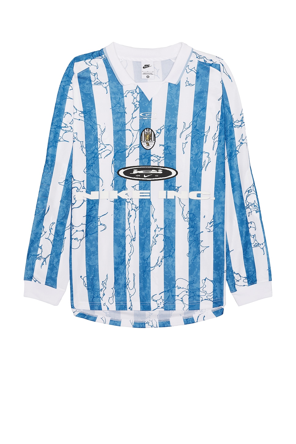 Image 1 of Nike M Nike Air Victory Long Sleeve Jersey in Psychic Blue, Light Armory Blue, & White