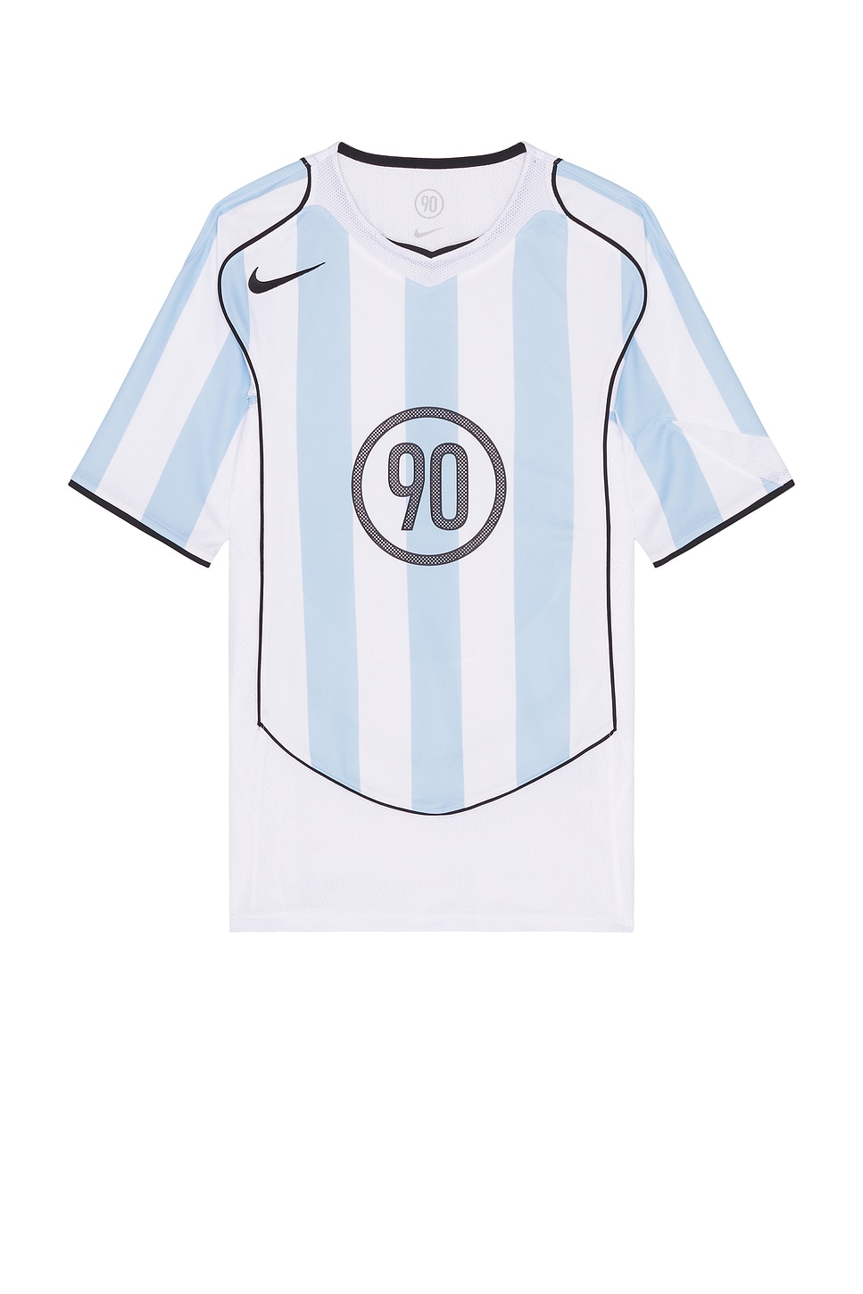 Image 1 of Nike Total 90 Soccer Jersey in Blue & White Stripe