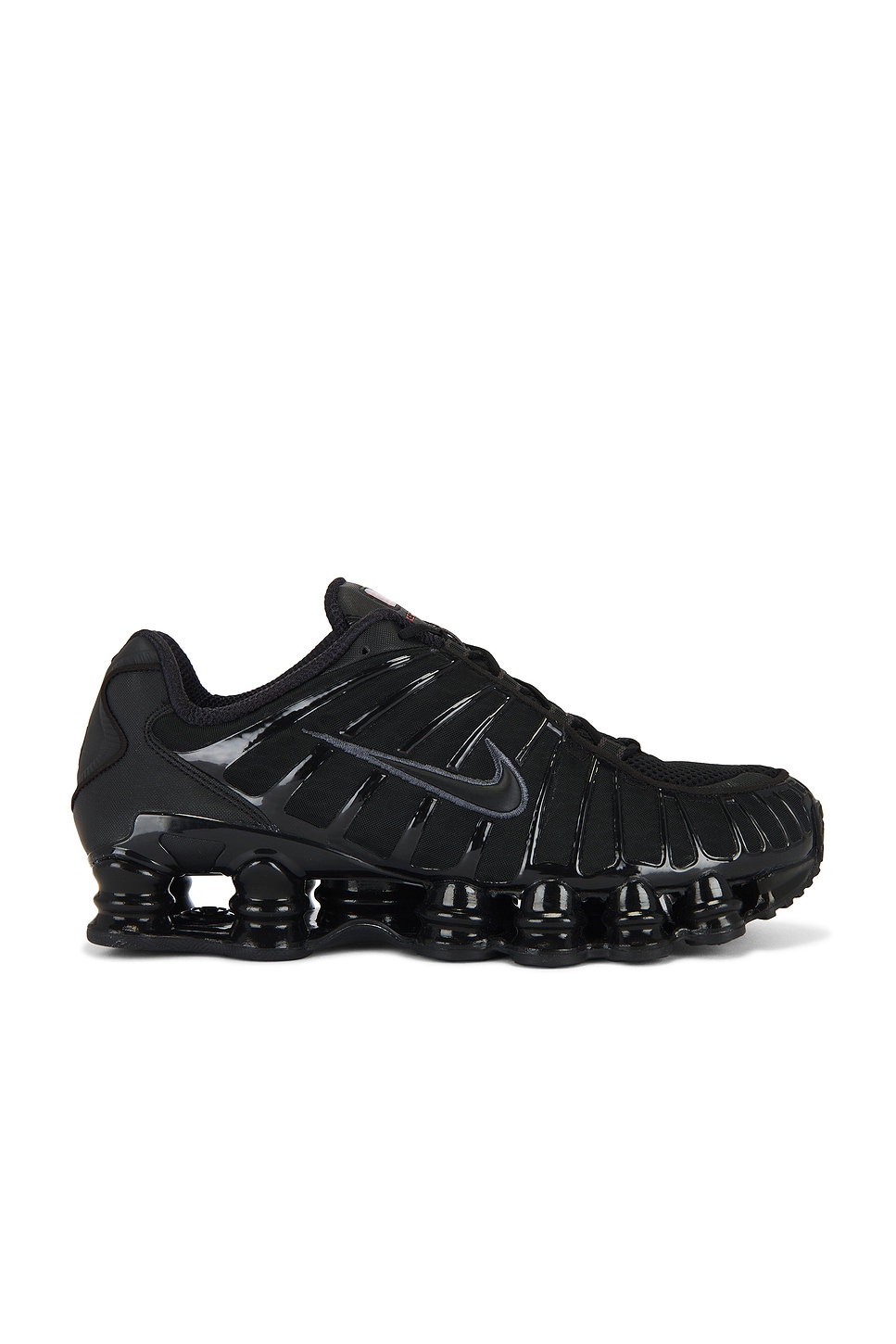 Image 1 of Nike Shox Tl Sneaker in Black, Black Metallic, Hematite, & Max Orange