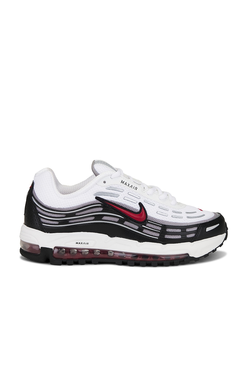 Image 1 of Nike Air Max Tl 2.5 in White, Varsity Red Black, & Medium Grey
