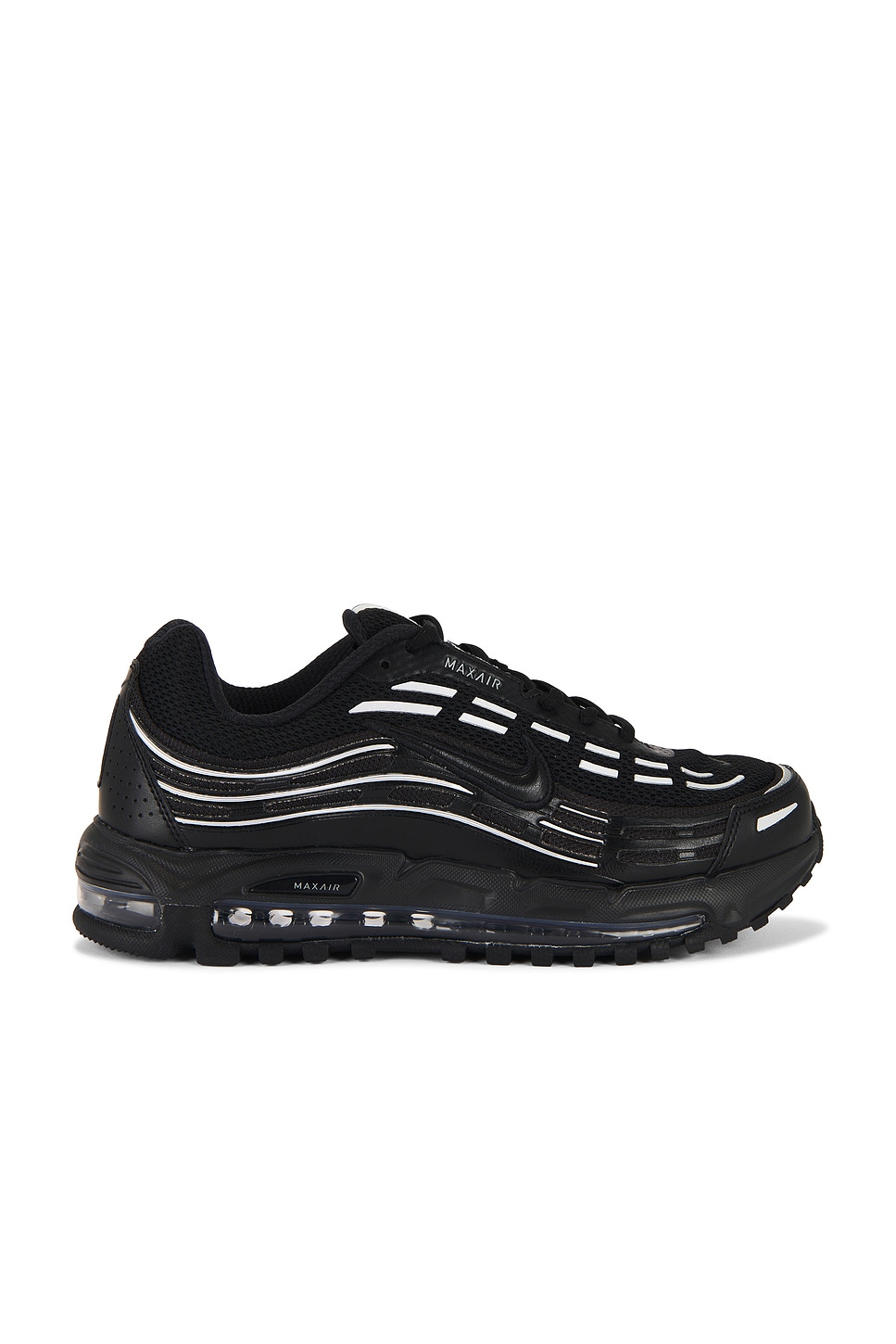 Image 1 of Nike Air Max Tl 2.5 in Black & Metallic Silver