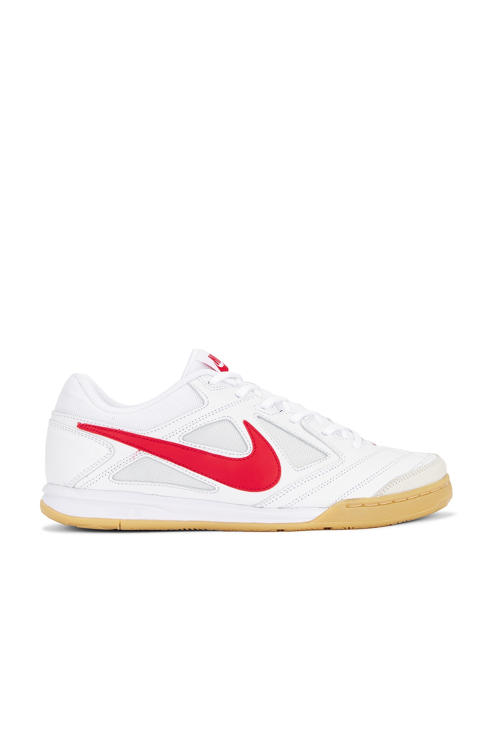 Image 1 of Nike Gato in White, University Red, & Gum Yellow