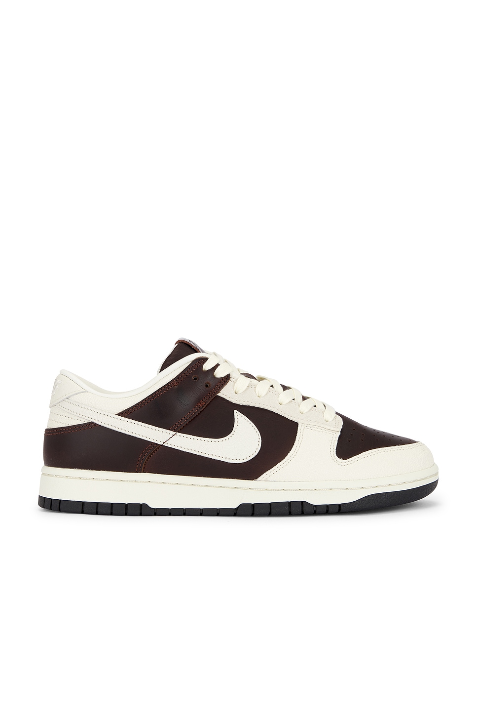 Image 1 of Nike Dunk Low Retro in Fauna Brown, Soft Pearl, & Black