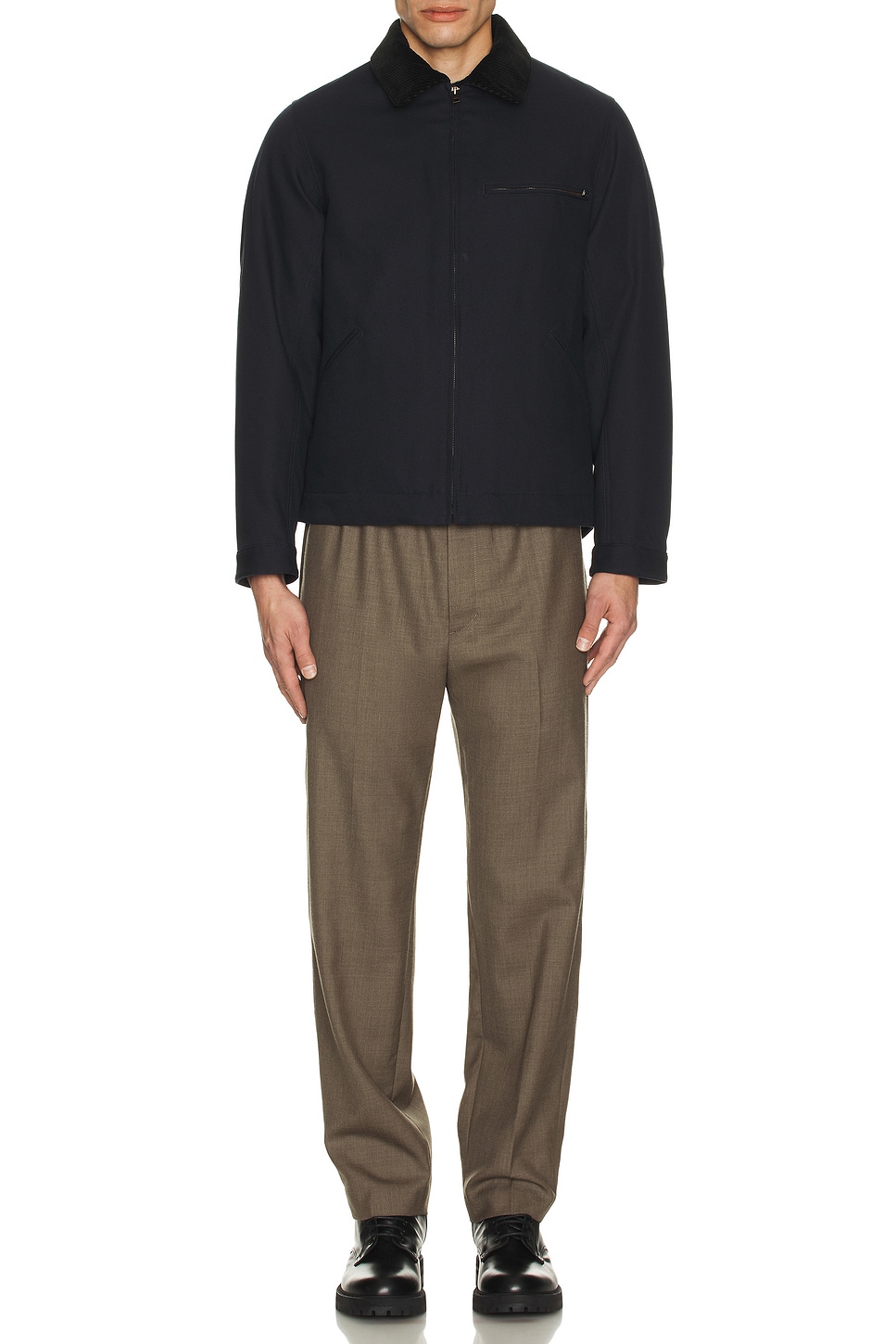 Image 1 of NILI LOTAN Caspian Jacket in Dark Navy