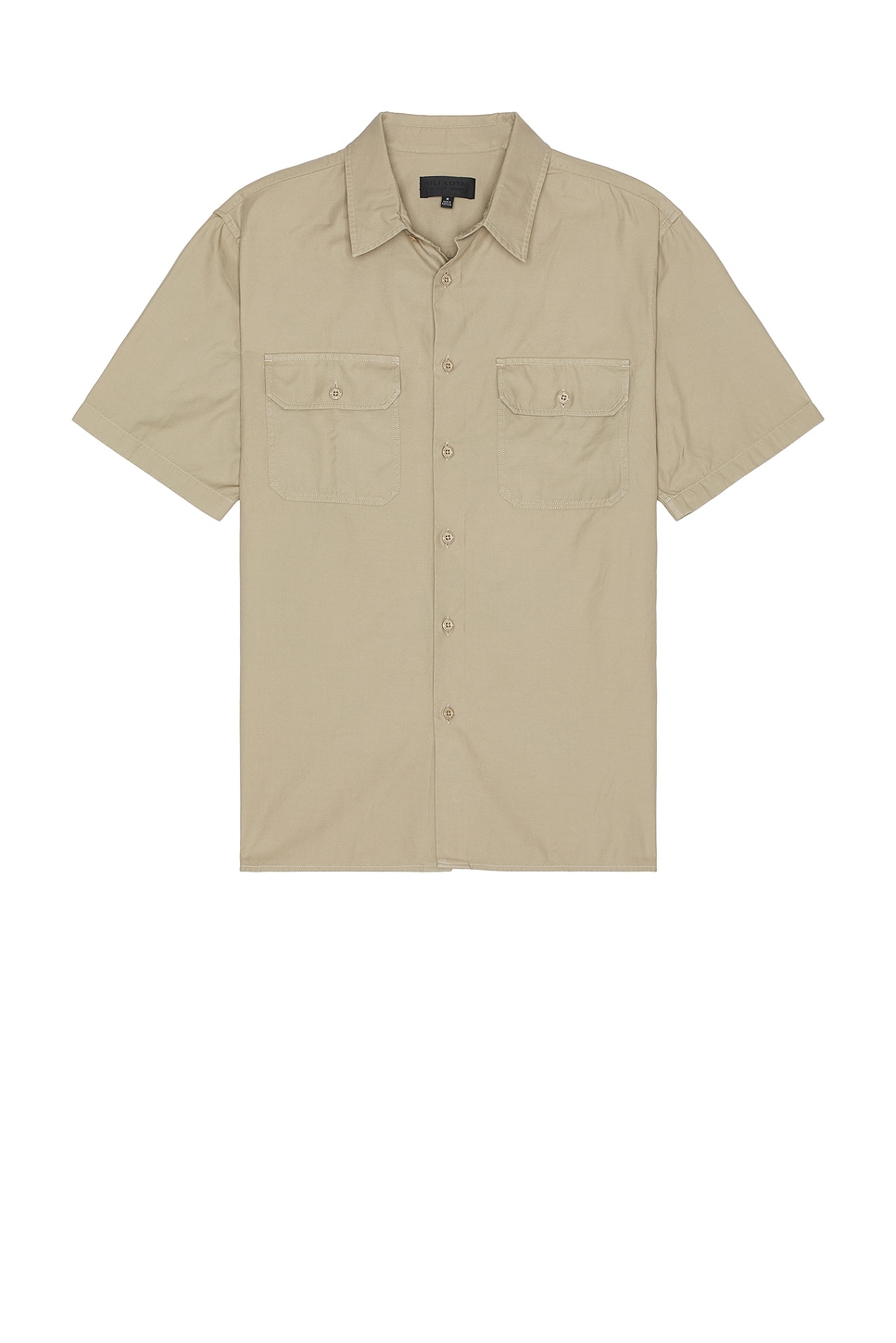 Image 1 of NILI LOTAN Alvaro Shirt in Taupe Grey