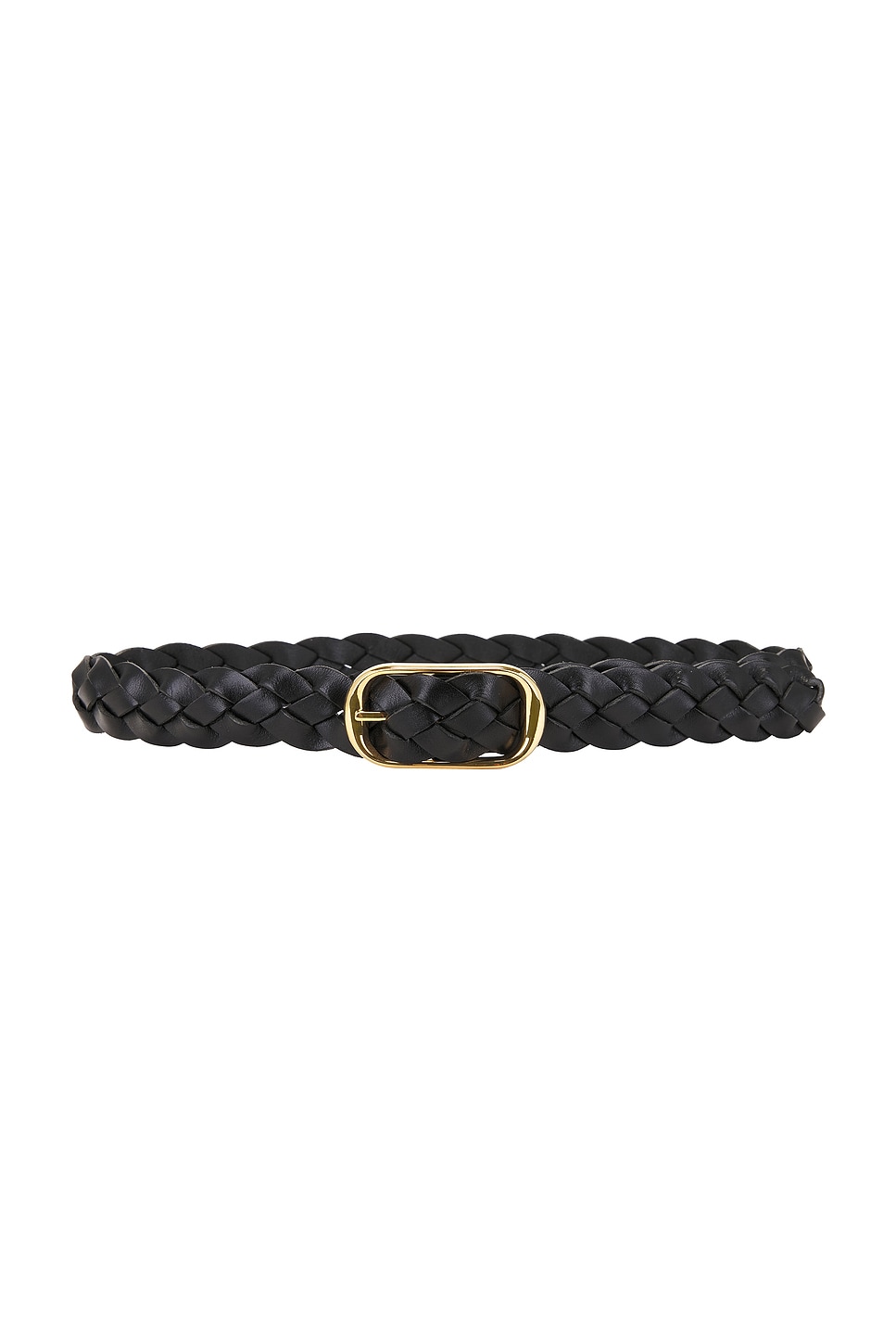 Braided Reine Belt in Black