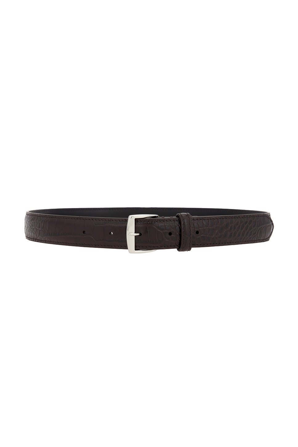 NILI LOTAN Sloane Belt in Burgundy