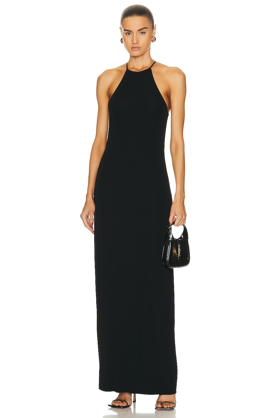 Image 1 of NILI LOTAN Lucette Dress in BLACK