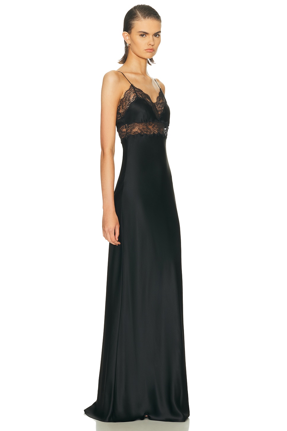Nili Lotan Adelie Gown In Black