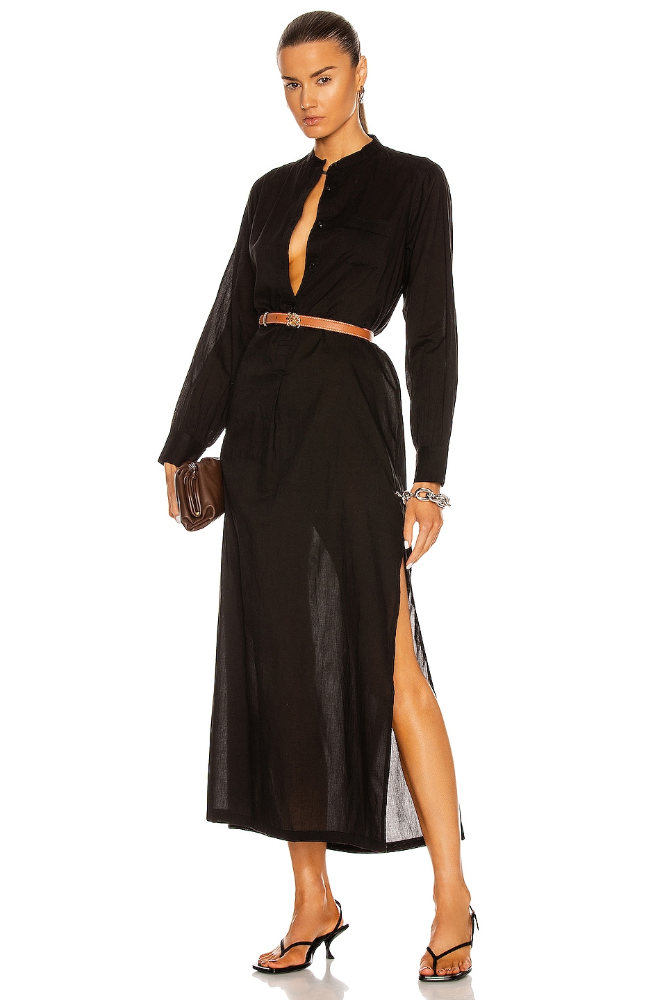 Image 1 of NILI LOTAN Sandra Dress in Black