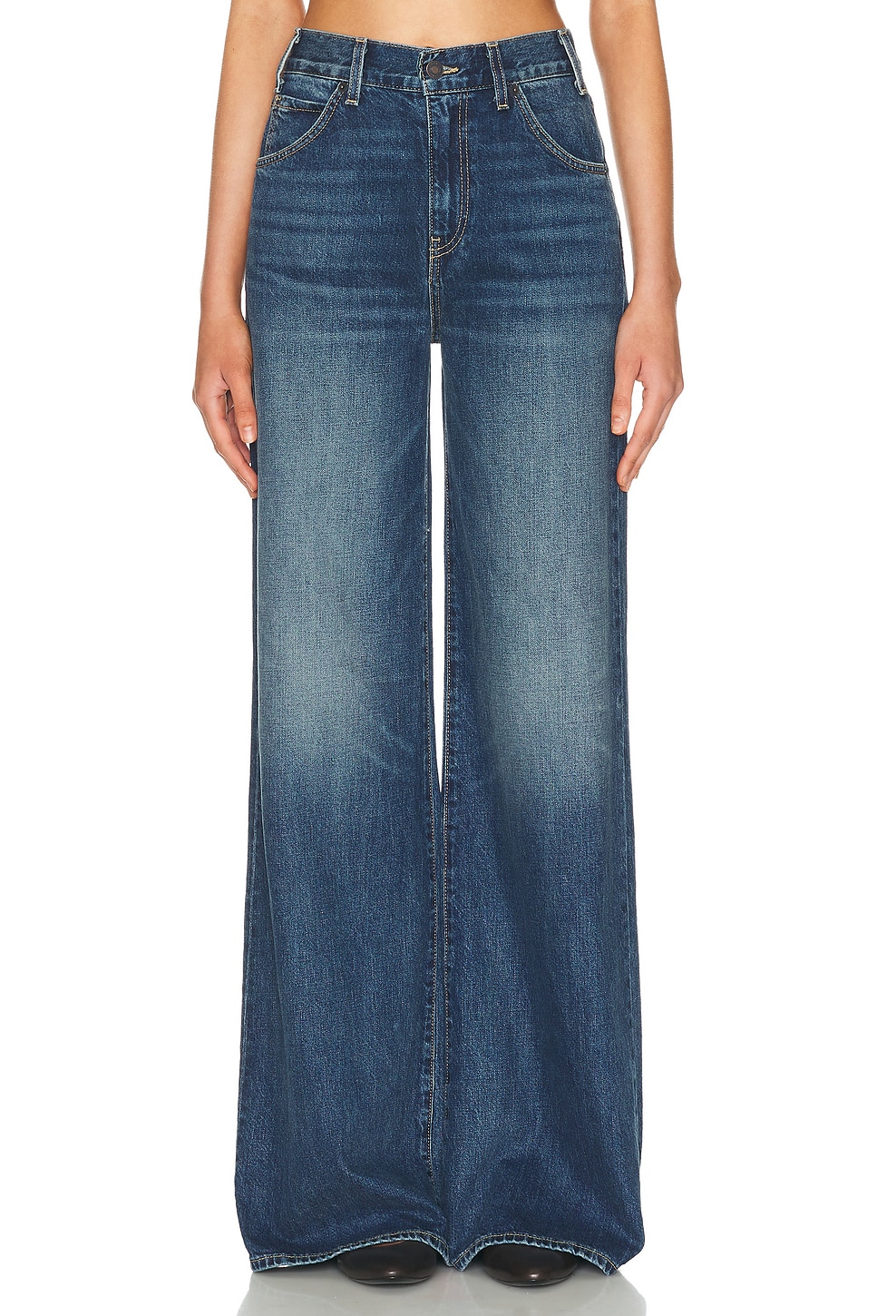 Salome Wide Leg in Blue