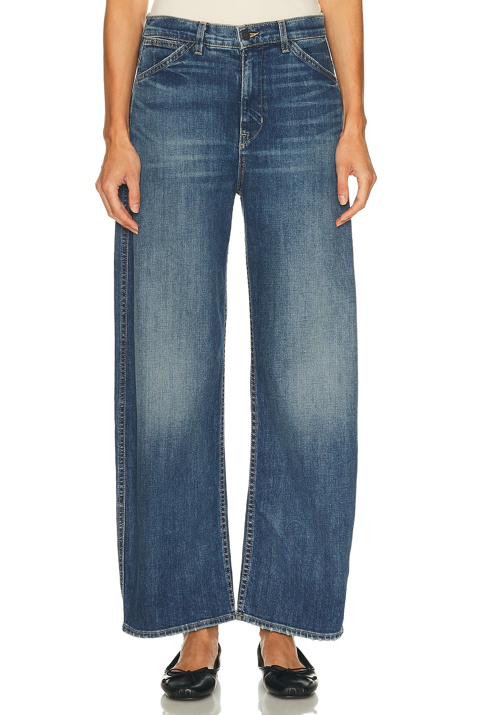 Tribeca Curved Leg in Blue