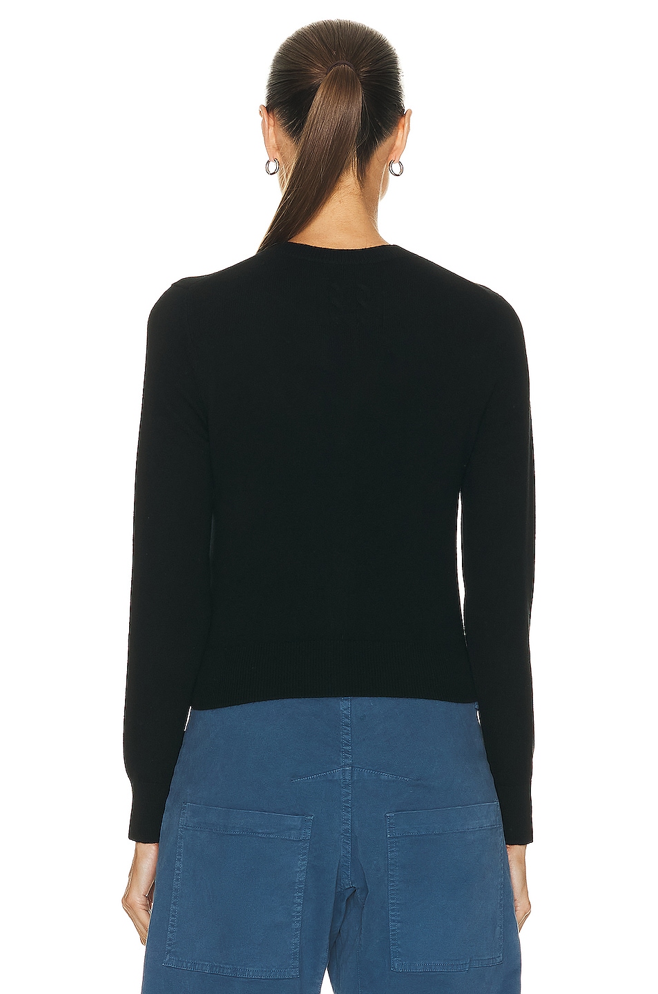 NILI LOTAN March Cardigan in Black | FWRD