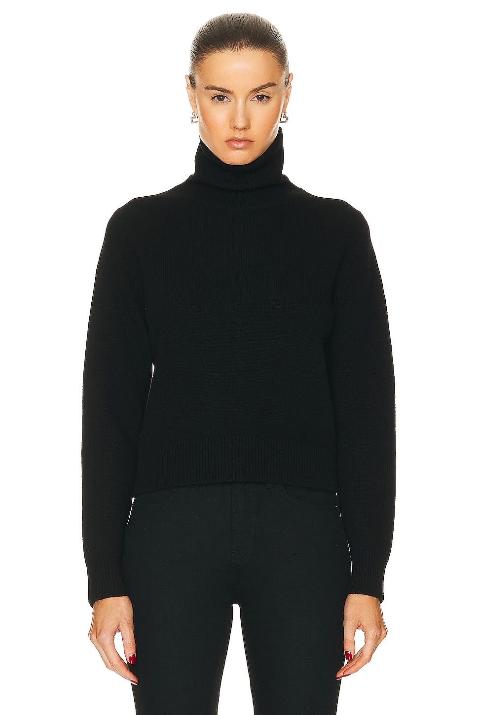 Image 1 of NILI LOTAN Hollyn Sweater in Black