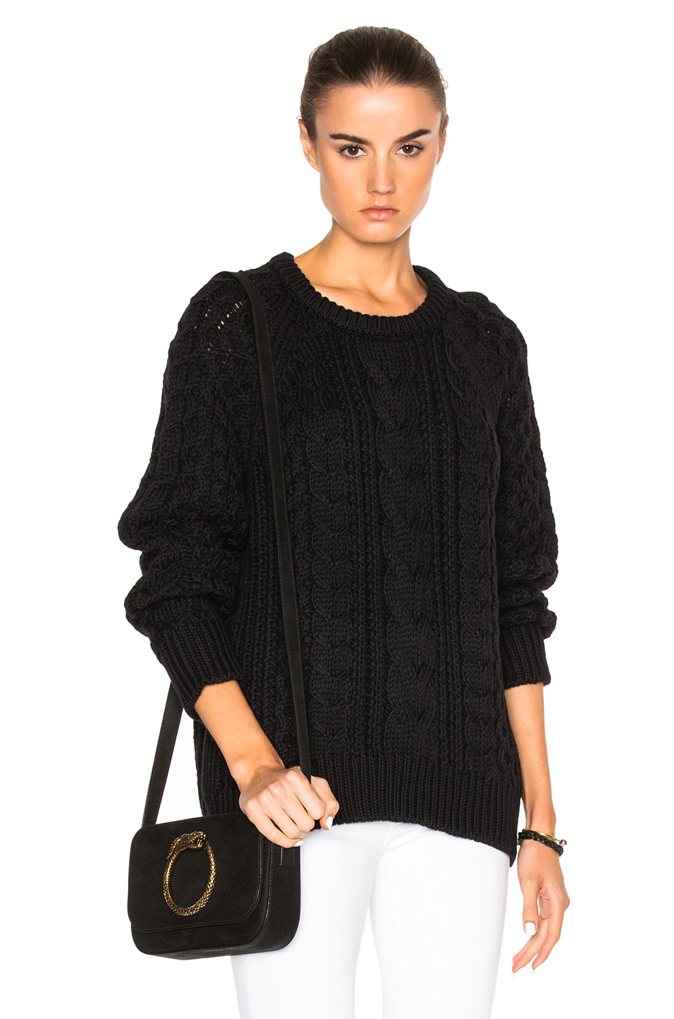 Image 1 of NILI LOTAN Gwen Sweater in Black