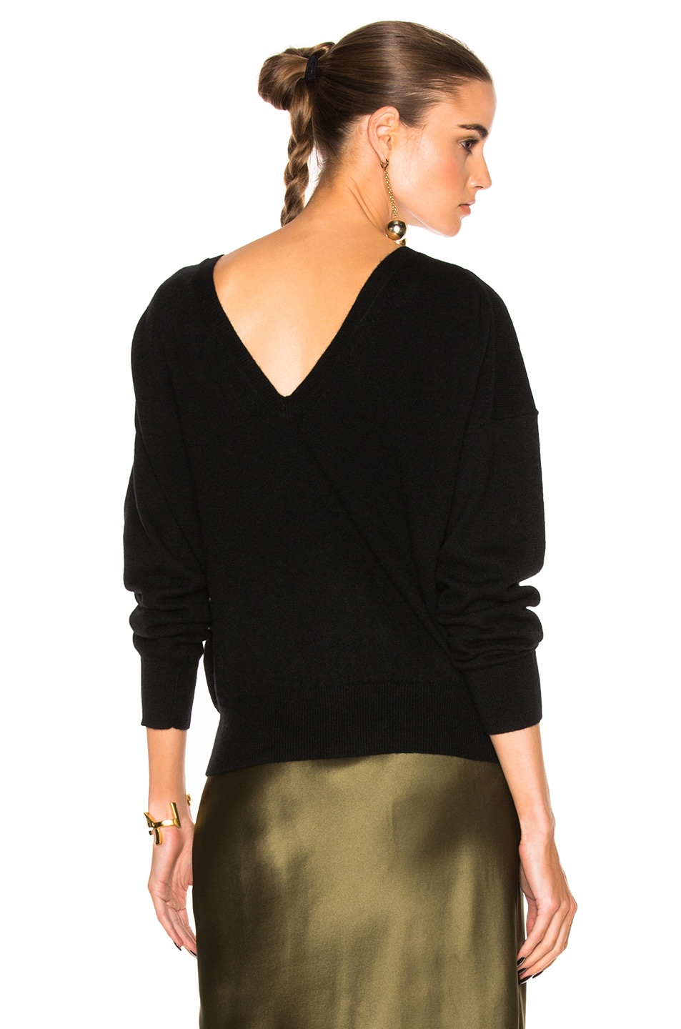 Image 1 of NILI LOTAN Jolie Sweater in Black