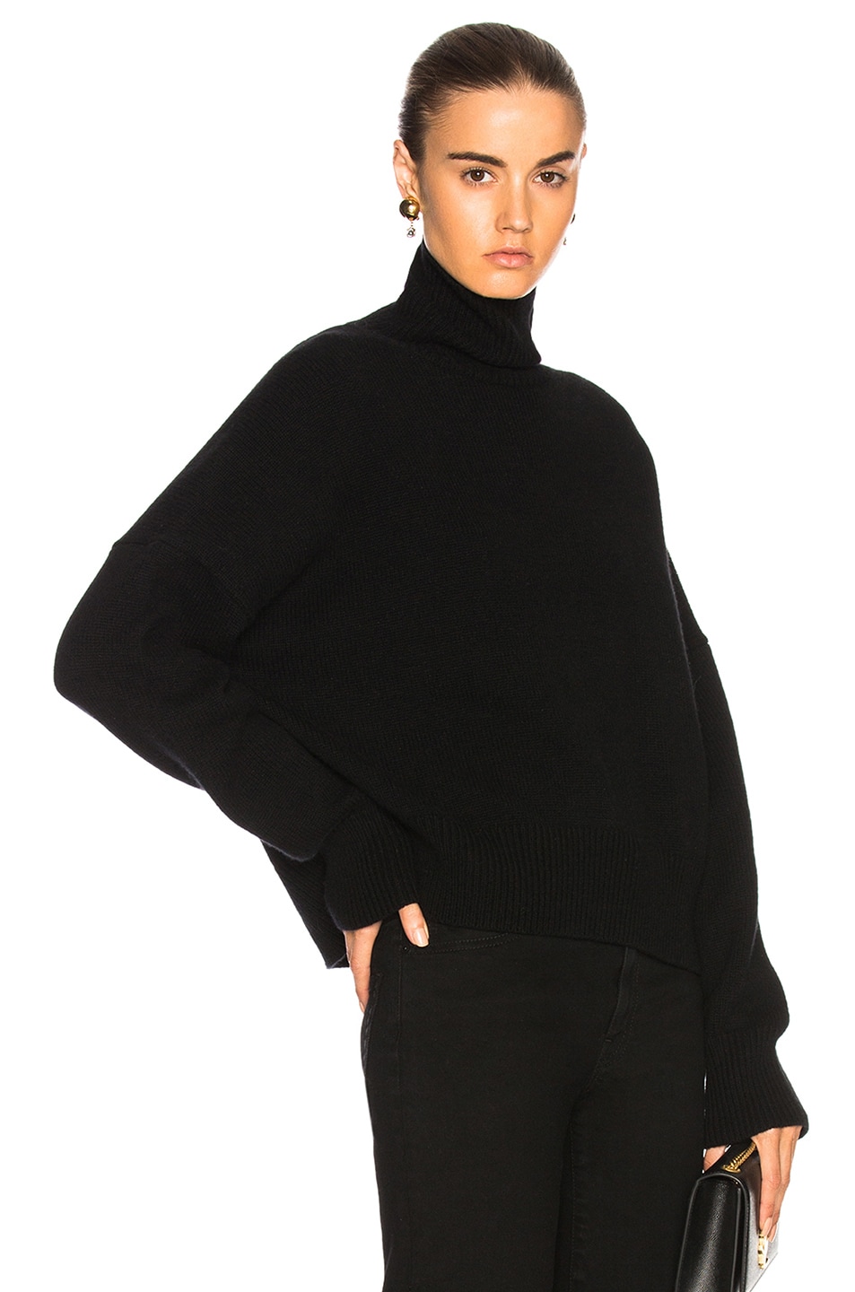 Image 1 of NILI LOTAN Serinda Sweater in Black