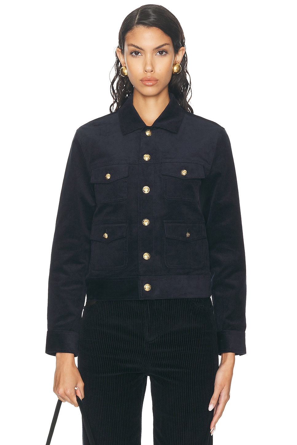 Image 1 of NILI LOTAN Lizeth Jacket in Midnight