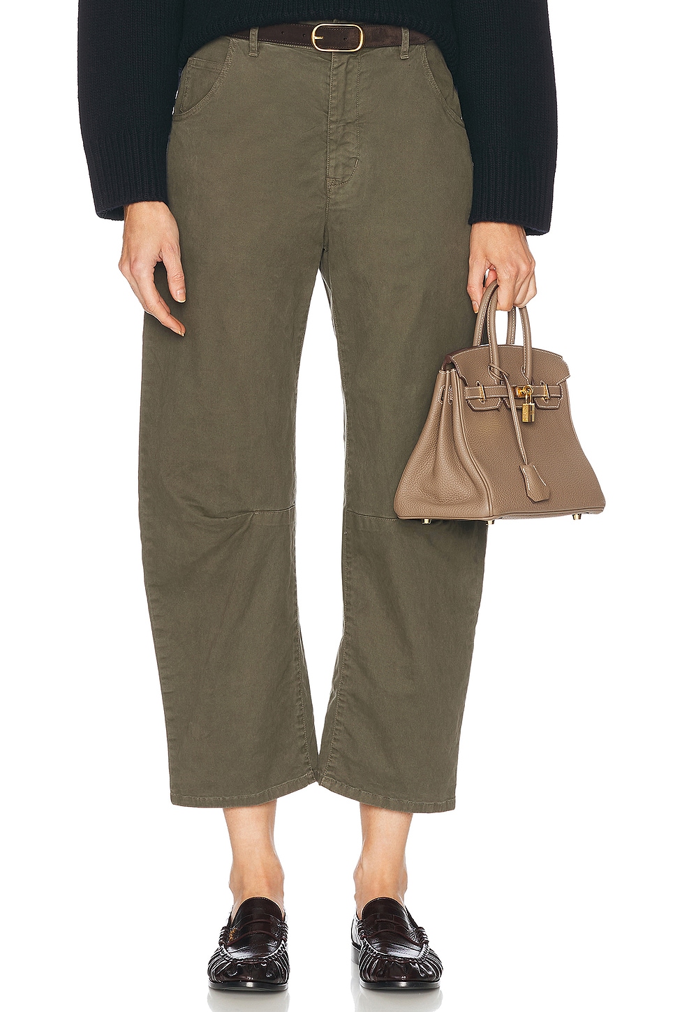 Image 1 of NILI LOTAN Emerson Pant in Loden