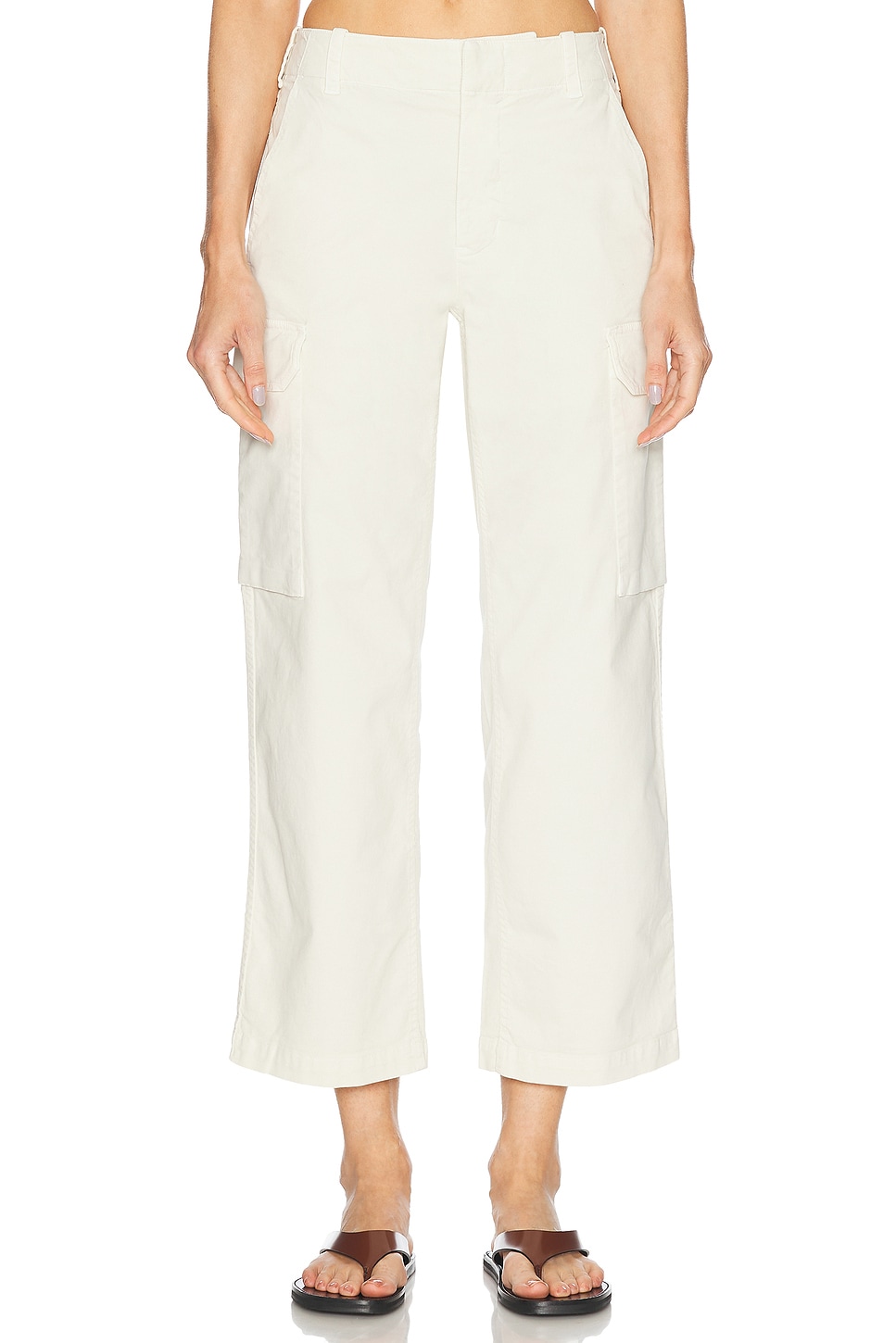 Leofred Cargo Pant in Cream
