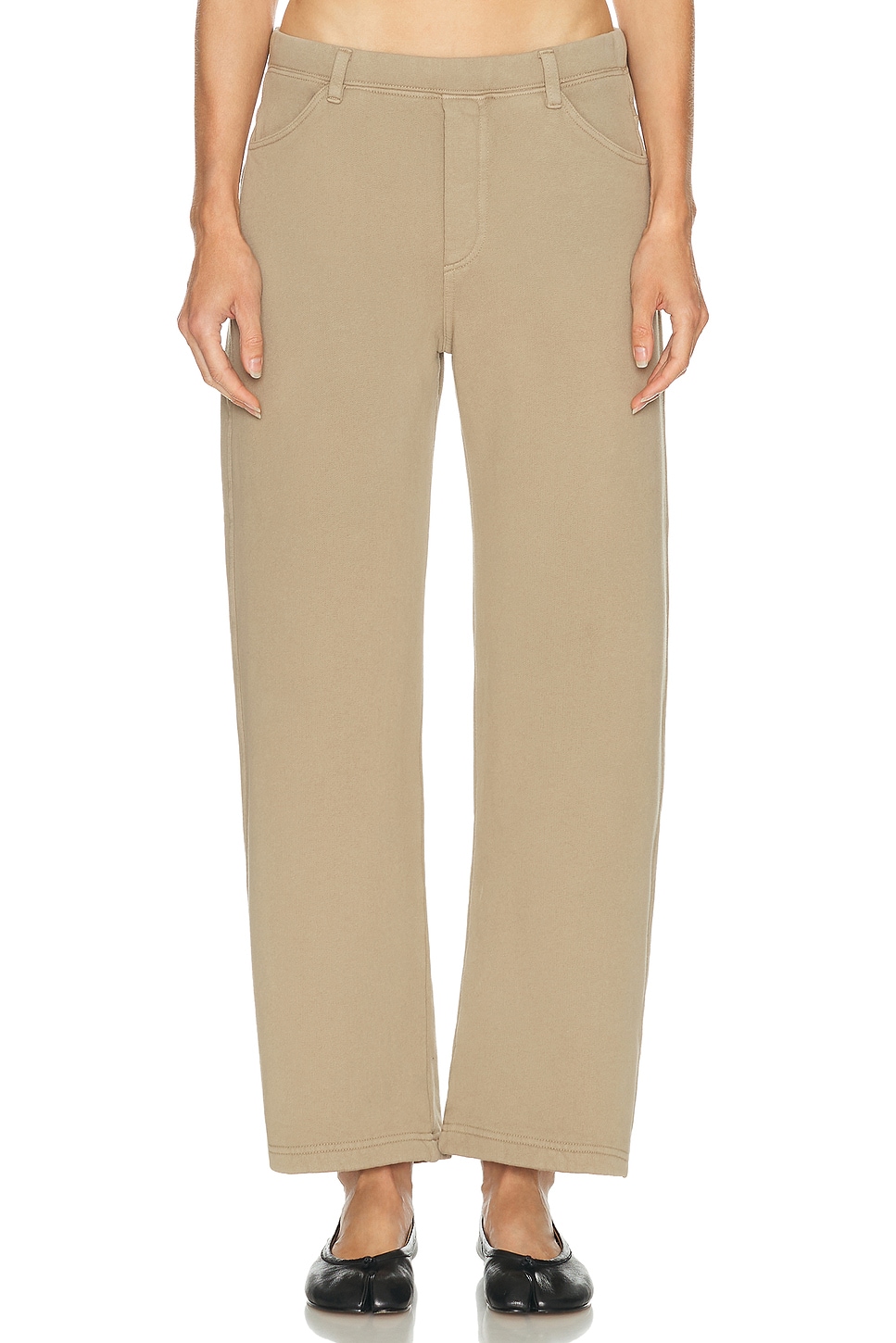 Nili Lotan Tribeca Sweatpant In Brown