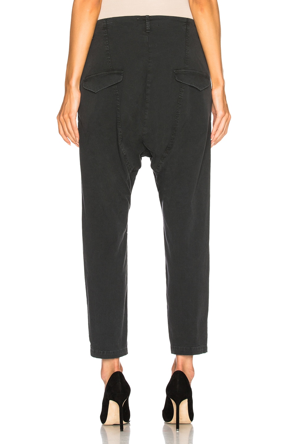 NILI LOTAN Paris Pant in Washed Black | FWRD