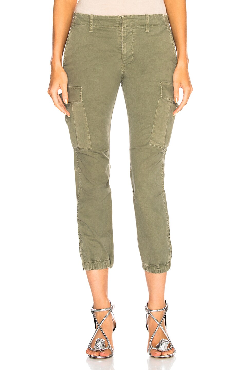 Image 1 of NILI LOTAN Cargo French Military Pant in Campo Green