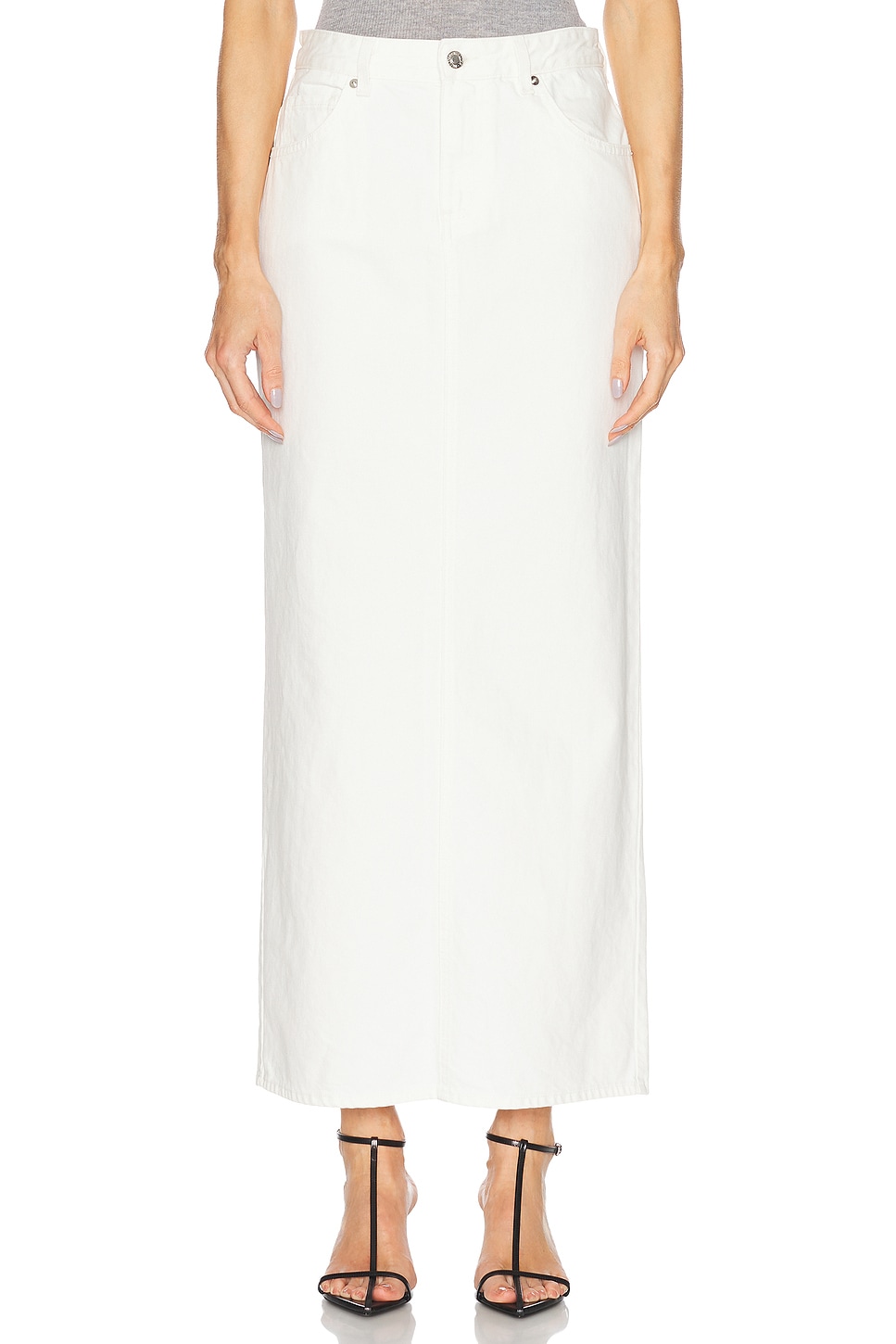 Nili Lotan Ozzy Denim Skirt