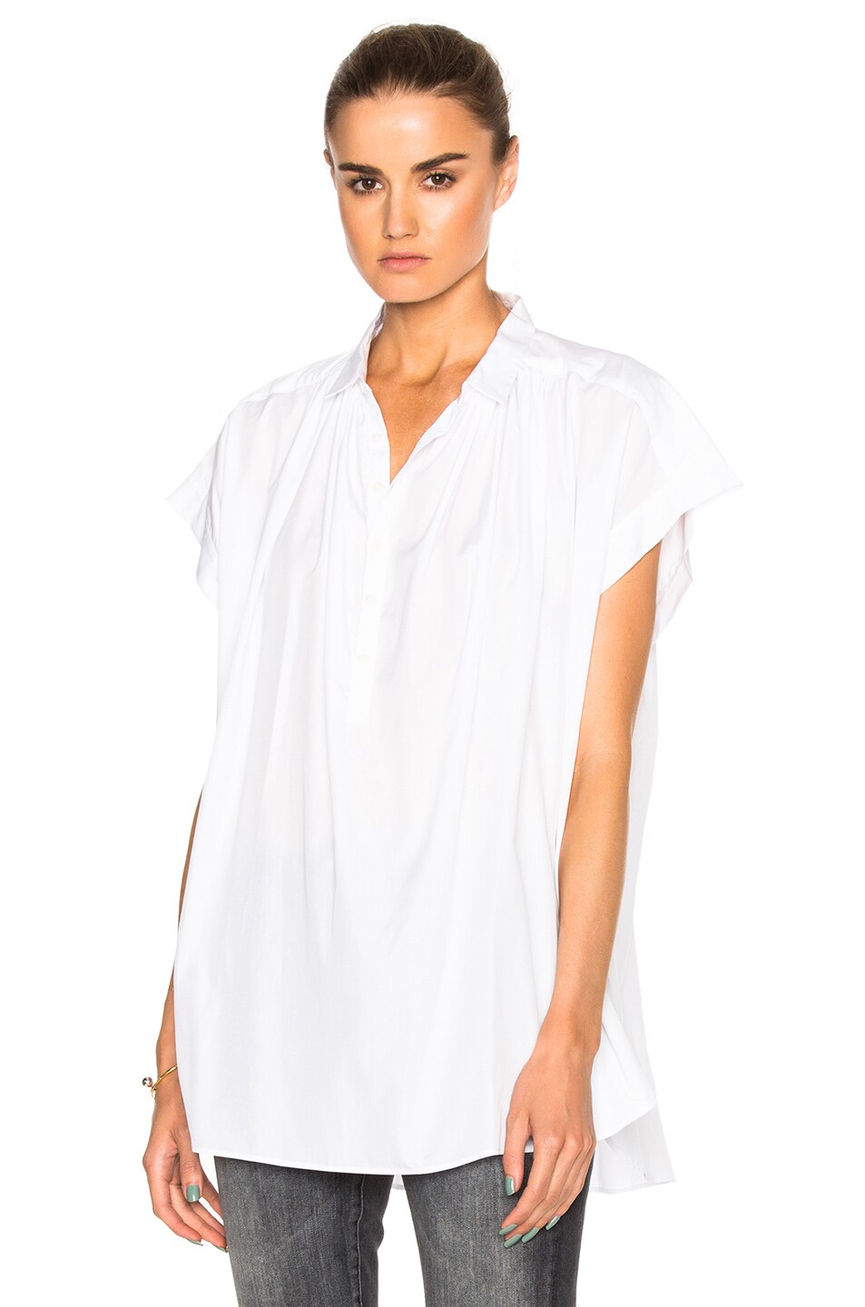 Image 1 of NILI LOTAN Normandy Top in White