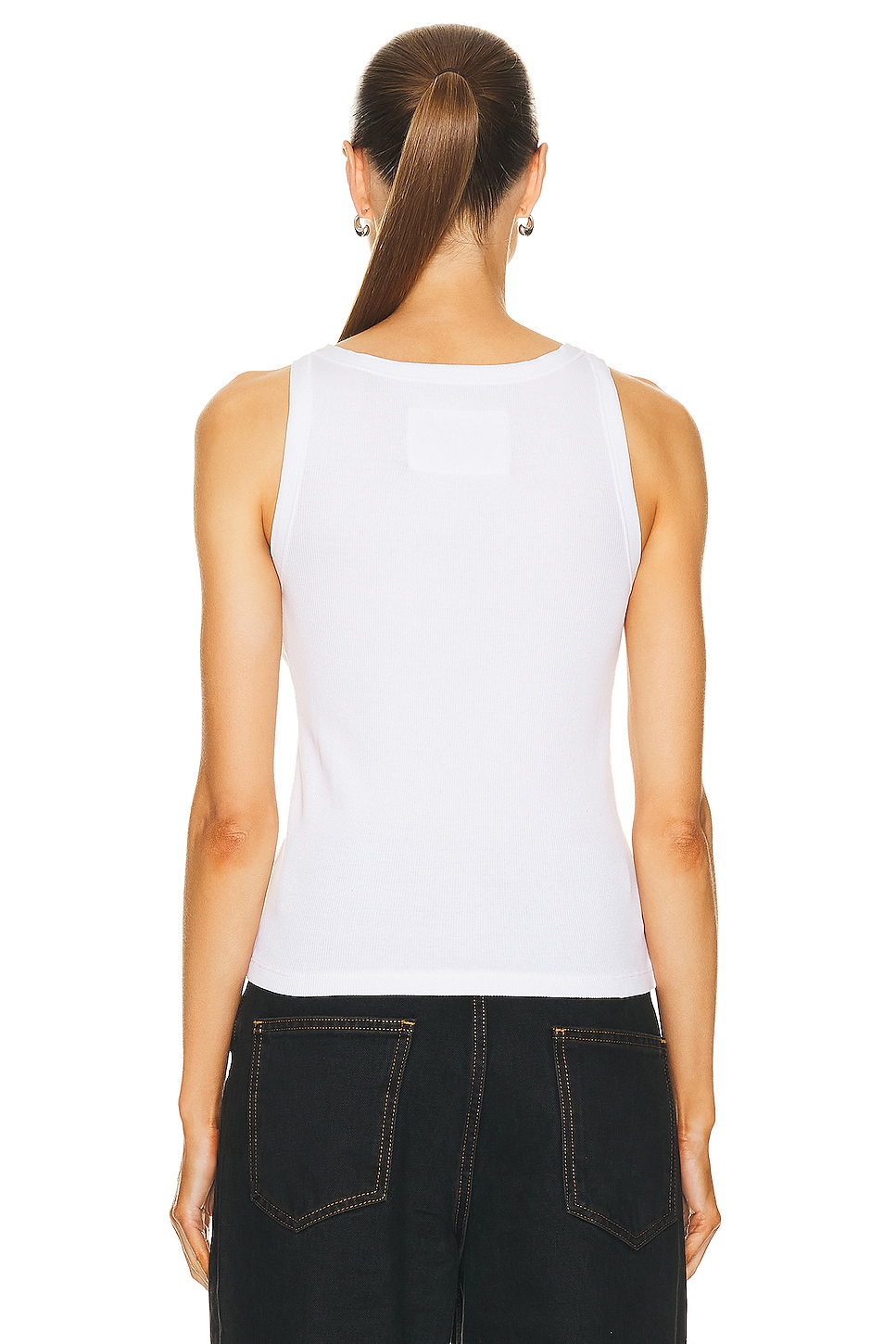 Nili Lotan Jennifer Rib Tank Top thumbnail