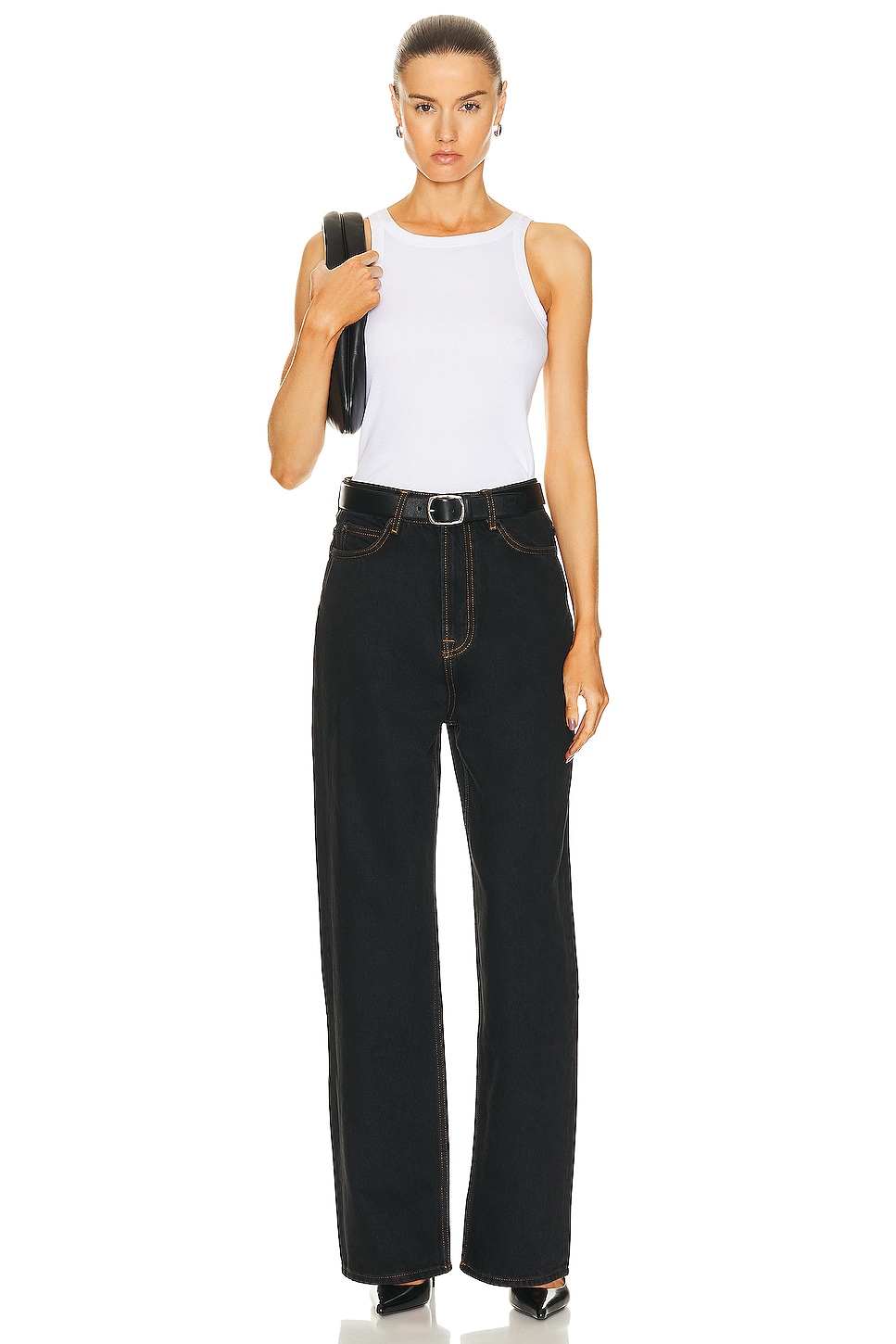 Nili Lotan Jennifer Rib Tank Top thumbnail