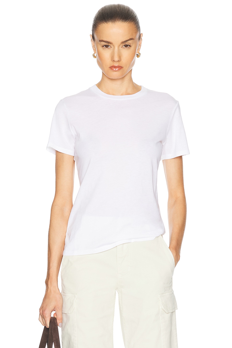 Image 1 of NILI LOTAN Mariela Tee in White