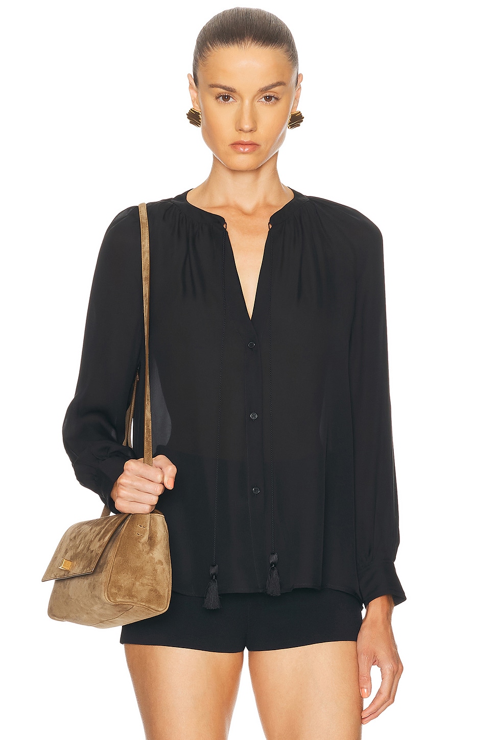 Lys Top in Black