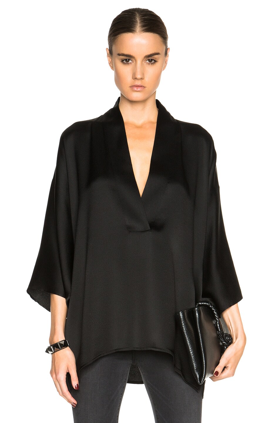 Image 1 of NILI LOTAN Kimono Top in Black