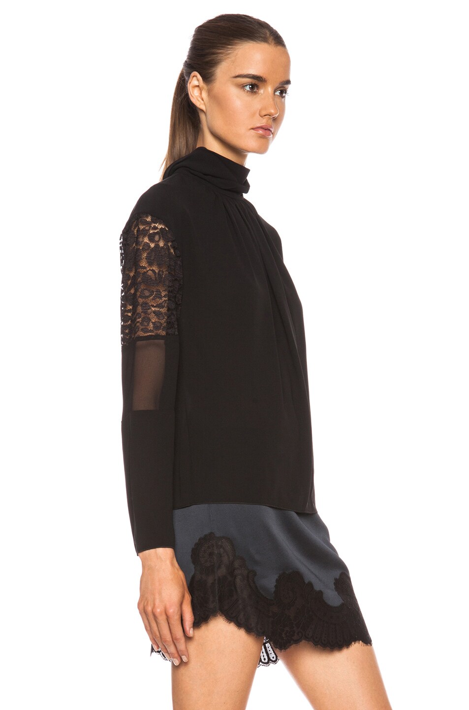 nina ricci silk blouse