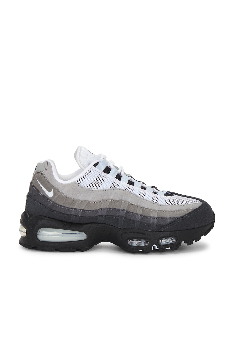Image 1 of Nike Air Max 95 Sneaker in Black, Blue Tint, White, & Medium Grey