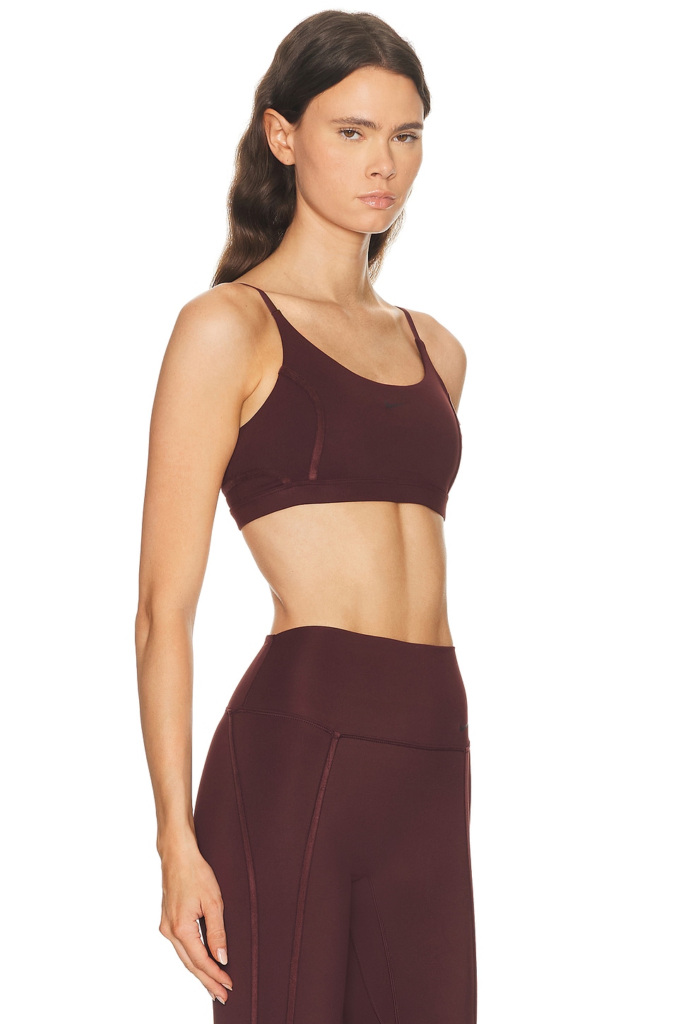 Nike Sports Bra In Brown